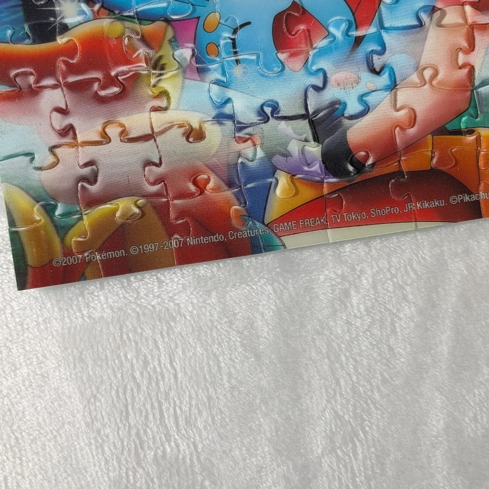 ❤️ 2007 Pokemon Lenticular Jigsaw Puzzle